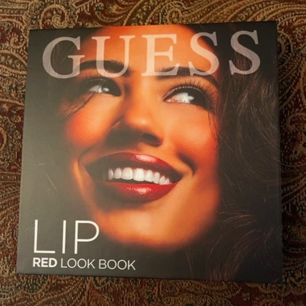 Guess Red Look Book